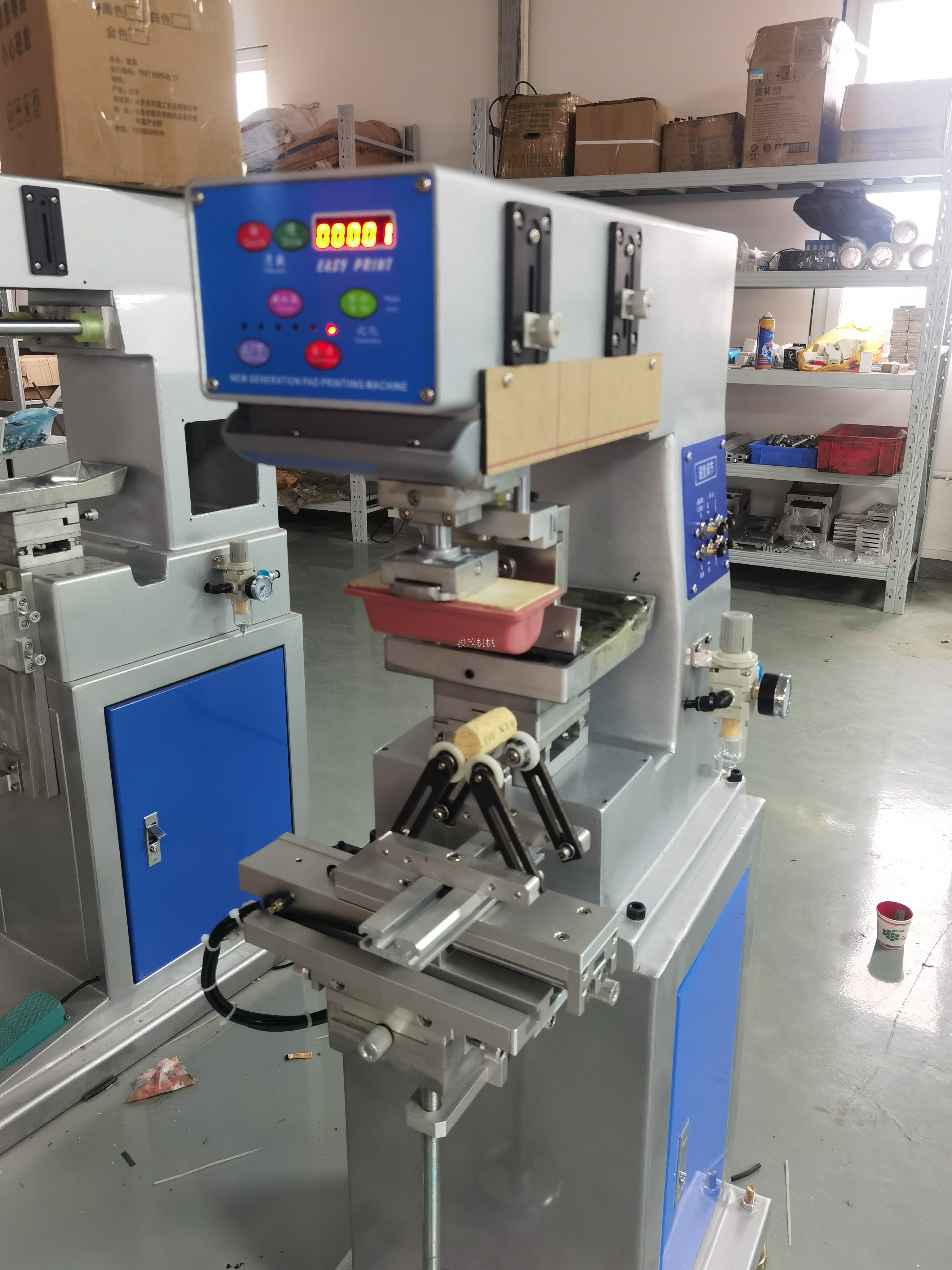 紅酒塞移印滾印機廠家，酒瓶曲面絲印機